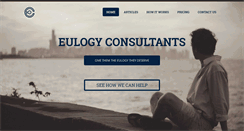 Desktop Screenshot of eulogy.com